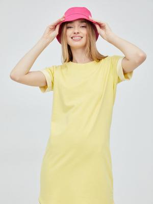 Šaty JDY žlutá barva, mini