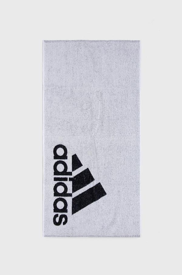 Bavlněný ručník adidas Performance bílá barva