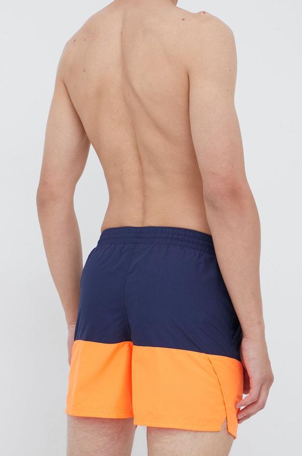 Plavkové šortky Nike Split tmavomodrá barva