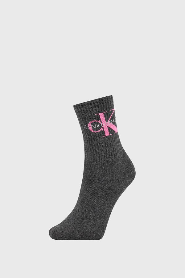 Dámské ponožky  Bowery šedé uni Calvin Klein