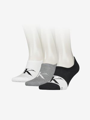 Calvin Klein Underwear	 Ponožky 3 páry Černá
