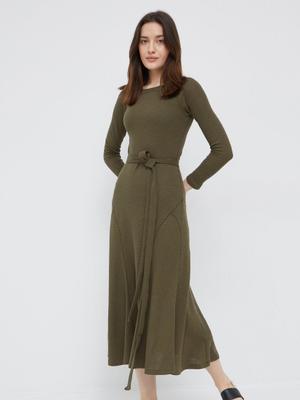 Bavlněné šaty Polo Ralph Lauren zelená barva, maxi
