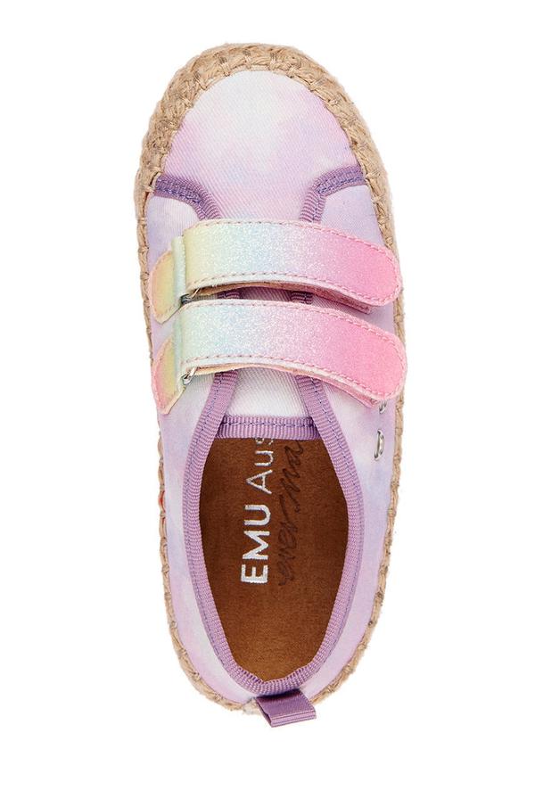 Dětské espadrilky Emu Australia Millner Tie Dye růžová barva