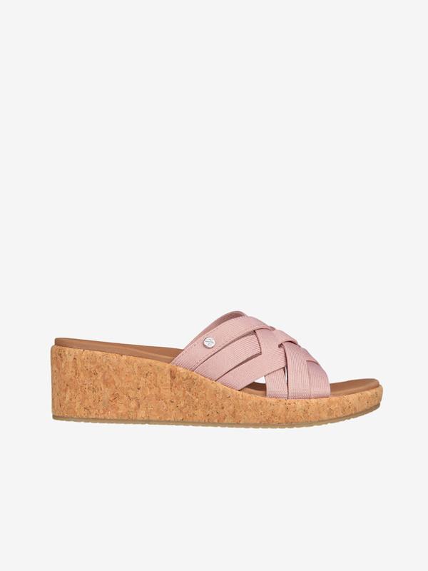 Skechers Pantofle Růžová