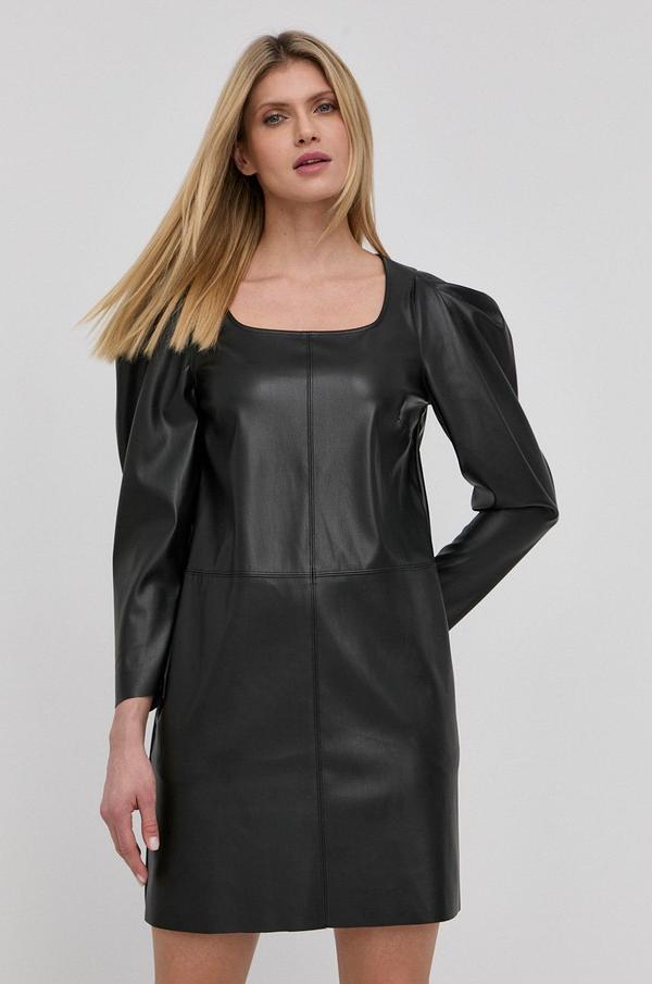 Šaty MAX&Co. černá barva, mini, jednoduchý