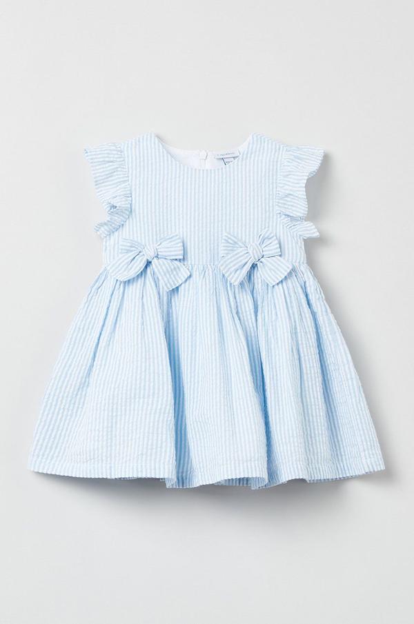Dětské bavlněné šaty OVS mini, áčková