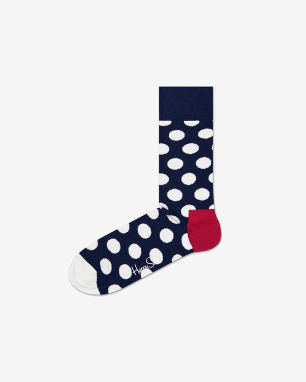 Happy Socks Big Dot Ponožky Modrá