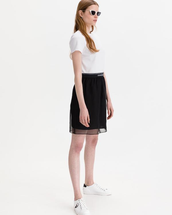 Calvin Klein Milano Šaty Černá Bílá