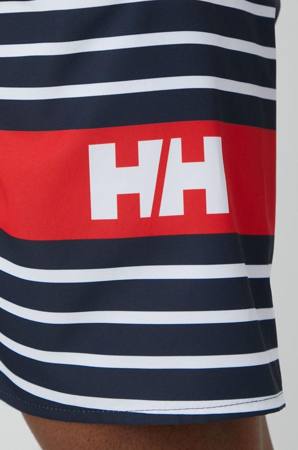 Plavkové šortky Helly Hansen tmavomodrá barva