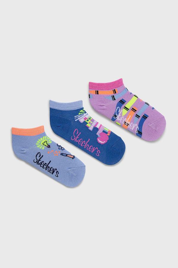 Dětské ponožky Skechers (6-pack)