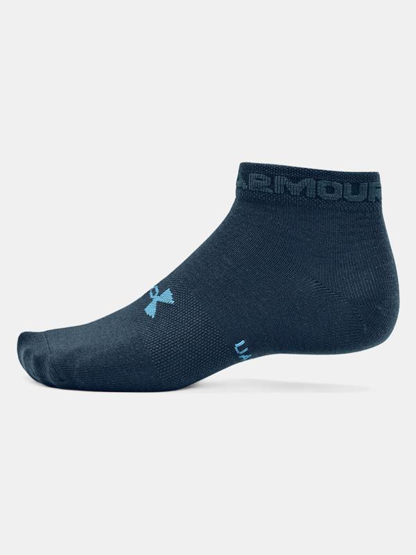 Under Armour UA Essential Low Cut Ponožky 3 páry Bílá