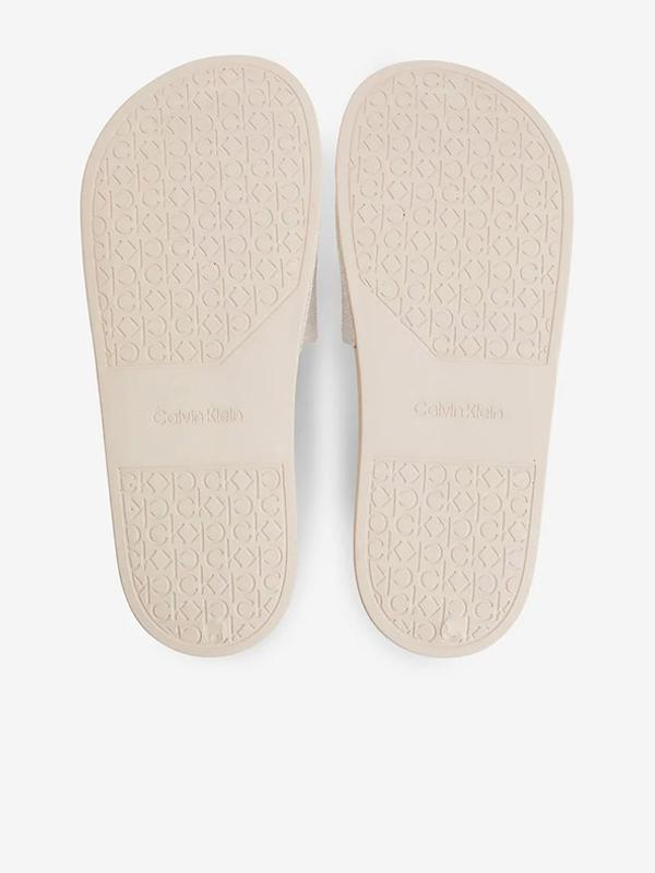 Calvin Klein Pantofle Bílá