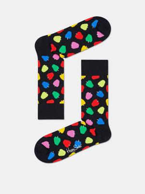 Happy Socks Apple Sock Ponožky Černá