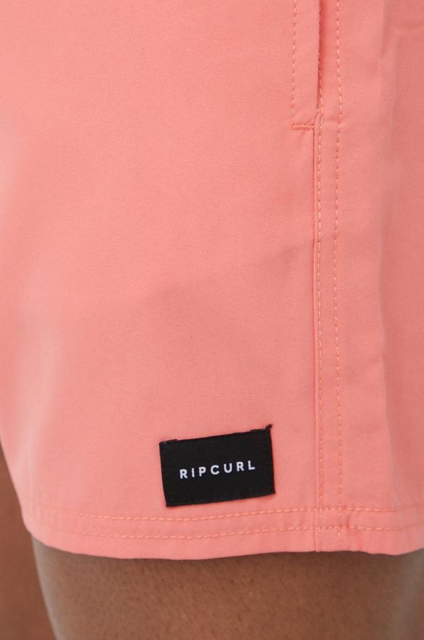 Plavkové šortky Rip Curl růžová barva