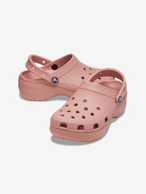 Crocs Classic Platform Clog Pantofle Růžová