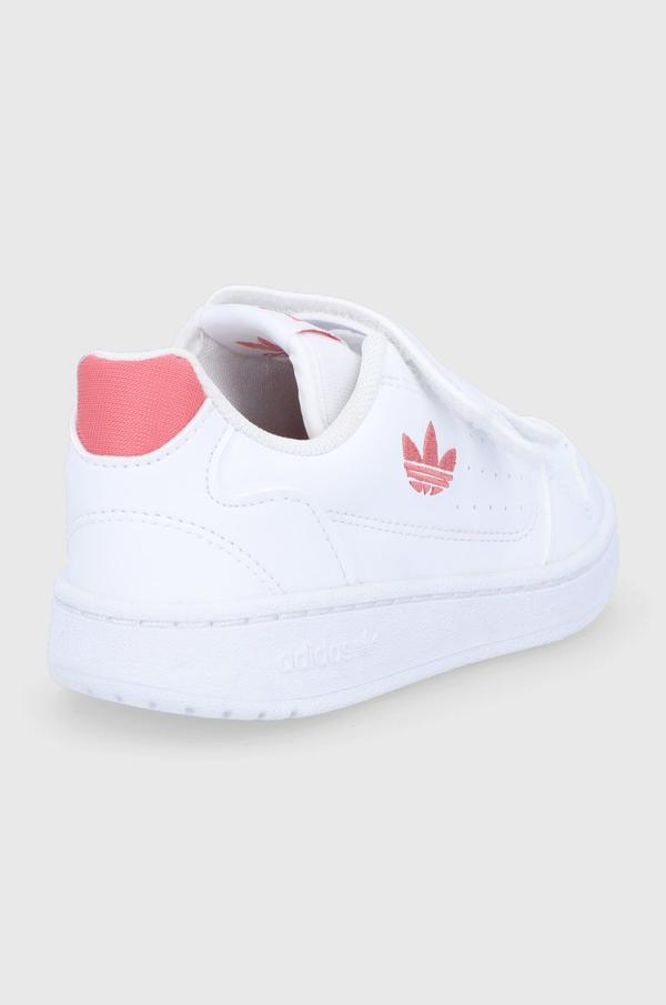 Dětské boty adidas Originals GZ9123 bílá barva