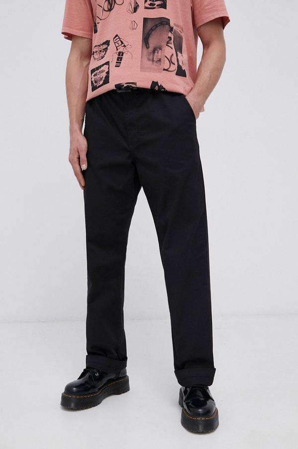 Kalhoty Vans pánské, černá barva, ve střihu chinos, VN0A5FJBBLK1-Black