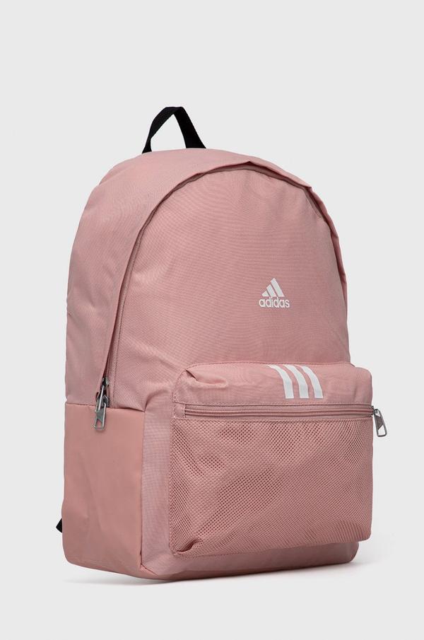 Batoh adidas HC7214 dámský, růžová barva, velký, s potiskem