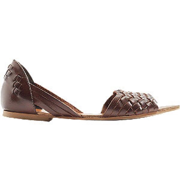 Hnědé kožené sandály 5th Avenue