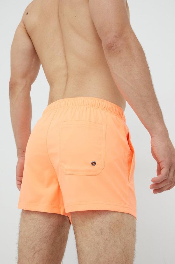 Plavkové šortky Puma 907658 oranžová barva