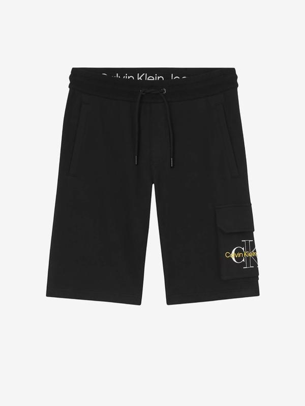 Calvin Klein Jeans Kraťasy Černá