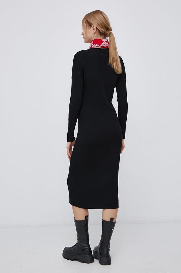 Šaty Only černá barva, mini, jednoduché