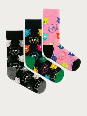 Happy Socks - Ponožky Mixed Cat (3-pack)