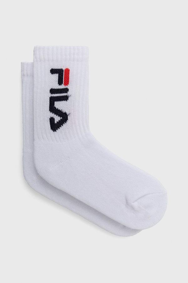 Dětské ponožky Fila (2-pack) bílá barva