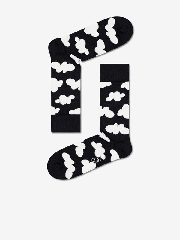 Happy Socks Ponožky 4 páry Černá