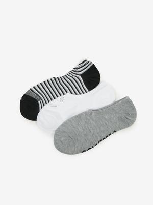 Converse Ponožky 3 páry Bílá