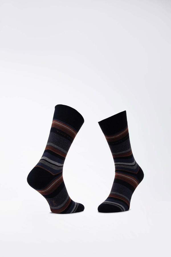 Ponožky Tom Tailor 90187C 39-42 BROWN Elastan,Polyamid,Bavlna