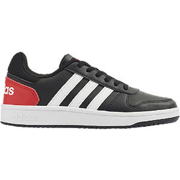 Černé tenisky Adidas Hoops 2.0 K