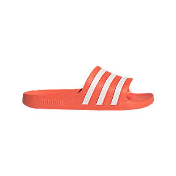 Oranžové pantofle Adidas Adilette Aqua