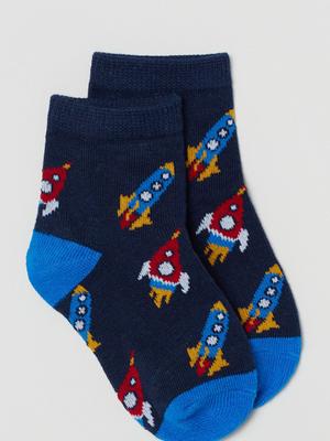 Dětské ponožky OVS tmavomodrá barva