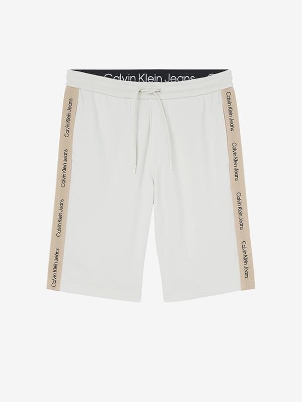Calvin Klein Jeans Kraťasy Bílá