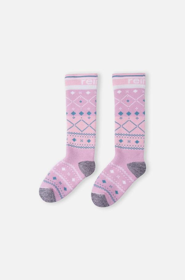 Dětské ponožky Reima Suksee růžová barva