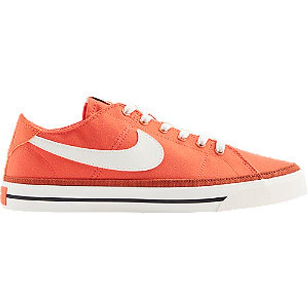 Oranžové plátěné tenisky Nike Court Legacy