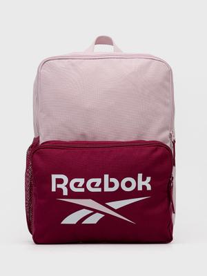 Batoh Reebok H36588 růžová barva, velký, s potiskem