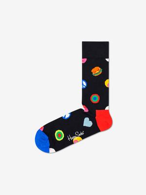 Happy Socks Symbol Dot Ponožky Černá