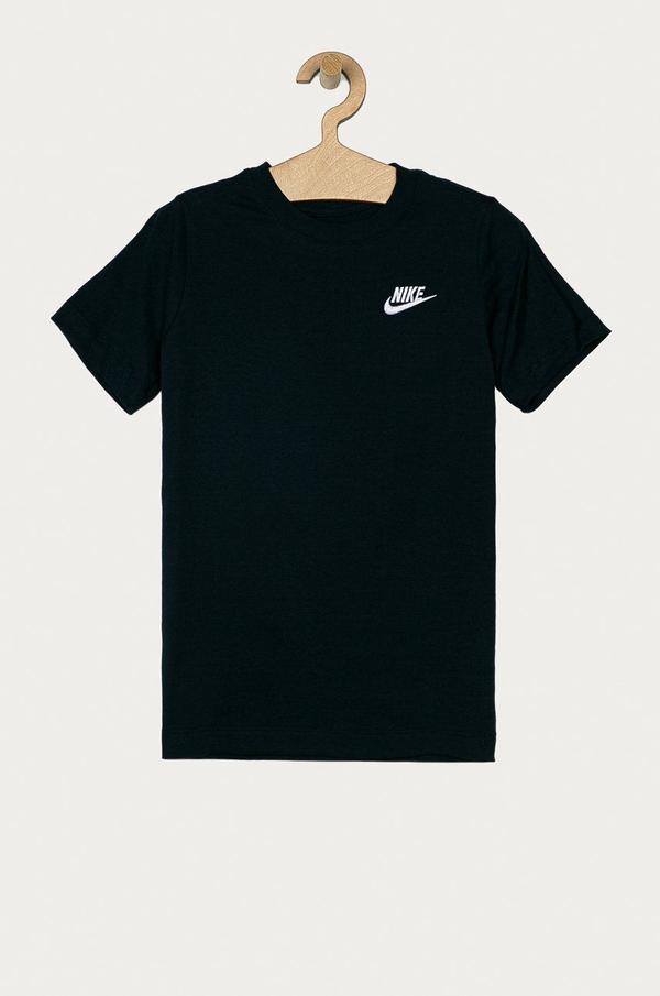 Dětské tričko Nike Kids tmavomodrá barva, hladké