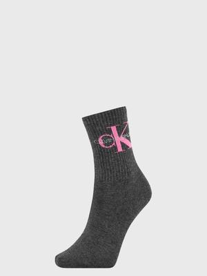 Dámské ponožky  Bowery šedé uni Calvin Klein