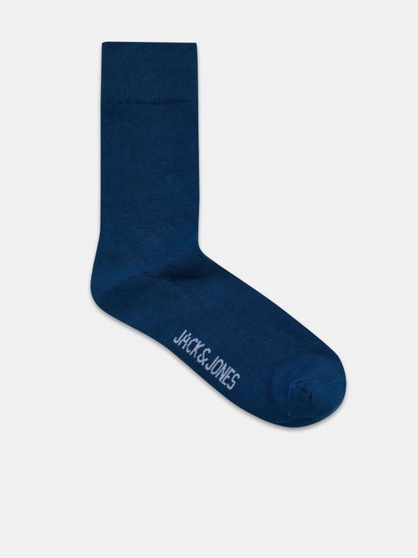 Jack & Jones Struc Ponožky 5 párů Modrá