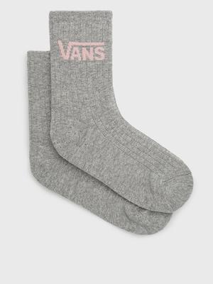 Dětské ponožky Vans dámské, šedá barva