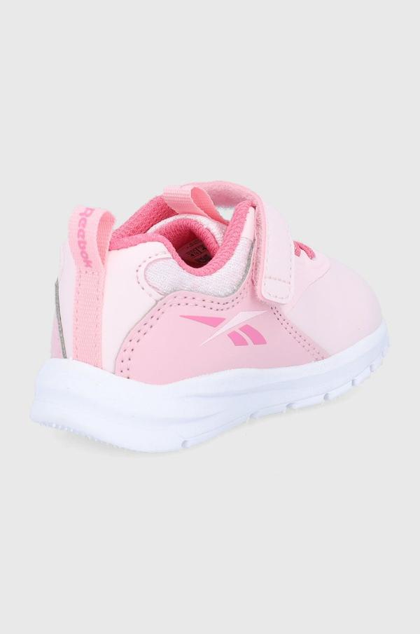 Dětské boty Reebok Reebok Rush Runner GV9991 růžová barva