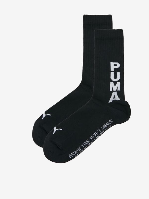 Puma Ponožky 2 páry Černá