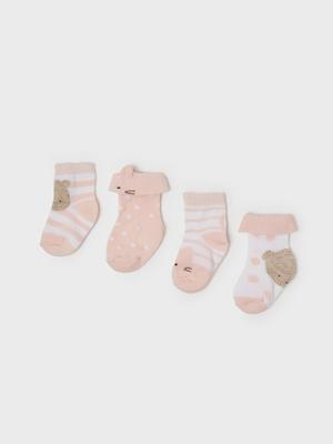 Dětské ponožky Mayoral Newborn růžová barva