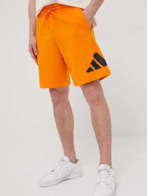 Kraťasy adidas Performance HA3336 pánské, oranžová barva