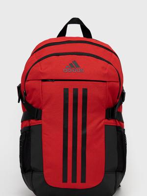 Batoh adidas HC7262 pánský, červená barva, velký, s potiskem