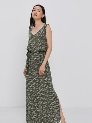 Šaty Jacqueline de Yong zelená barva, maxi, jednoduché