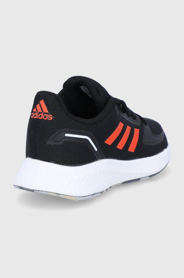 Dětské boty adidas černá barva